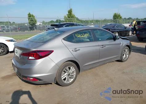 2020 Hyundai Elantra Sel from USA, damaged, VIN KMHD84LF2LU106878